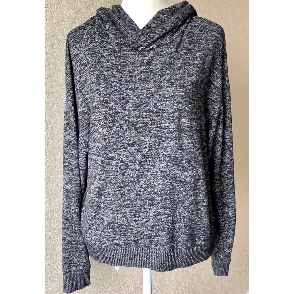 Gap Grey Extra Soft Pullover Hoodie - image 1